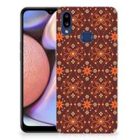 Samsung Galaxy A10s TPU bumper Batik Brown - thumbnail