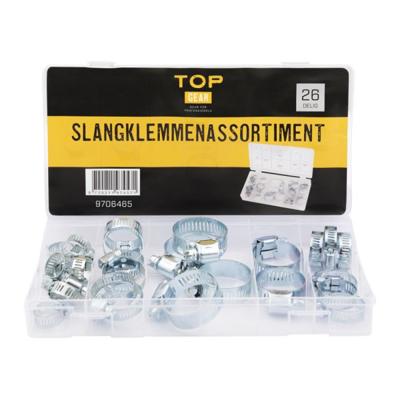 Topgear slangklemmenass. 26 delig