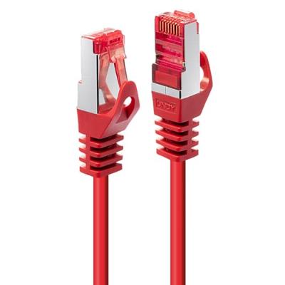 LINDY 47362 RJ45 Netwerkkabel, patchkabel CAT 6 S/FTP 1.00 m Rood 1 stuk(s)