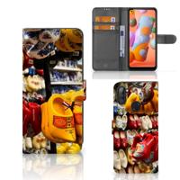 Samsung Galaxy M11 | A11 | Flip Cover | Klompen - thumbnail