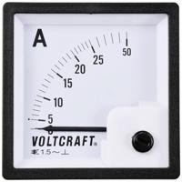 VOLTCRAFT AM-72X72/25A AM-72X72/25A Analoog inbouwmeetinstrument AM-72x72/25 A 25 A Weekijzer - thumbnail