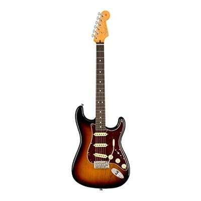 Fender American Professional II Stratocaster 3-Tone Sunburst RW elektrische gitaar met koffer