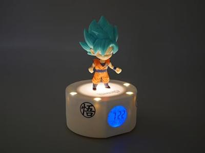 Dragon Ball Super Alarm Clock with Light Goku 18 cm