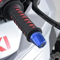 DAYTONA handvat "katana" rubber grip katan sw/rt 125 open - thumbnail