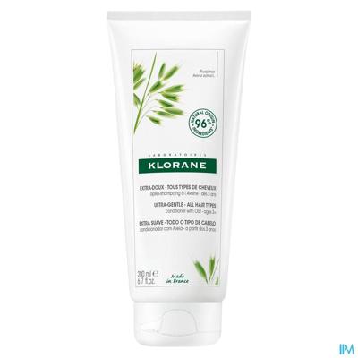 Klorane Ultra Zachte Shampoo Met Haver Alle Haartypes 200ml