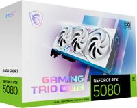 VGA MSI GeForce RTX 5080 16G GAMING TRIO OC WHITE - thumbnail