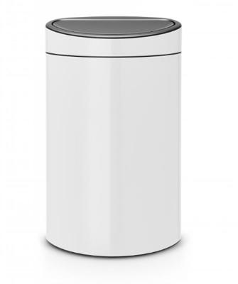 Brabantia Touchbin afvalbak 40L wit
