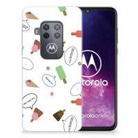 Motorola One Zoom | Siliconen Case | IJsjes - thumbnail