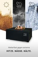 Tuinhaard Happy Cocooning | Rechthoek Zwart - thumbnail