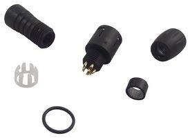 binder 99-9213-00-05 Ronde connector Stekker, recht Totaal aantal polen: 5 Serie (ronde connectoren): 620 1 stuk(s)