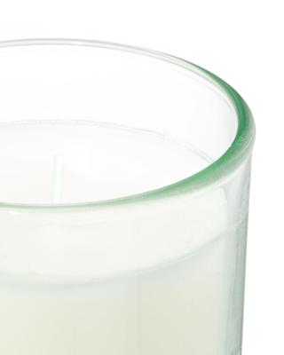 HEMA Geurkaars in glas ⌀7x8cm sandelhout (lichtgroen)