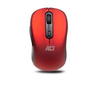 ACT AC5135 Draadloze Muis | Instelbare DPI 1000-1600 | USB Nano Ontvanger | Rood - thumbnail