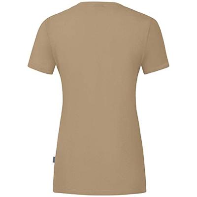 JAKO C6120D T-Shirt Organic Dames - Zand - 34