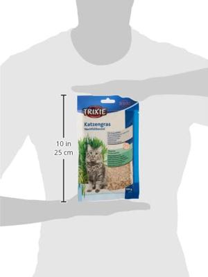 TRIXIE KATTENGRAS ZAAD NAVULZAKJE VOOR #4235 12X100 GR