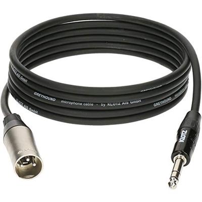 Klotz GRG1MP10.0 Gebalanceerde XLR naar jack kabel 10 meter