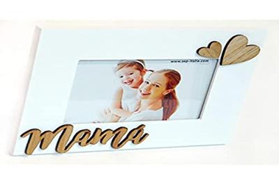 Zep Fotolijst MM465ES Mama Es White 10x15 cm Zep Fotolijst MM465ES Mama Es White 10x15 cm