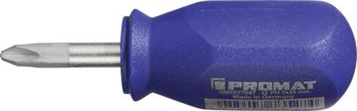 Promat/Tecwerk Schroevendraaier | maat PH 2 klinglengte 25 mm | 1-componentengreep | ronde kling - 4000827047