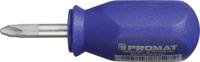 Promat/Tecwerk Schroevendraaier | maat PH 2 klinglengte 25 mm | 1-componentengreep | ronde kling - 4000827047 - thumbnail