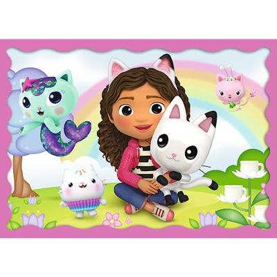 Trefl Puzzel Gabby's Dollhouse 4 In 1 - thumbnail