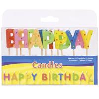 Kaarsjes Happy Birthday - thumbnail
