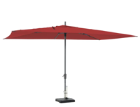Parasol Rectangle 400x300 cm Brick rood - thumbnail