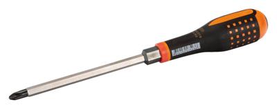 Bahco schroevendraaier ergo™ | driecomponentengreep | doorlopend blad | phillips | ph1 x 100 mm - be-8610tb
