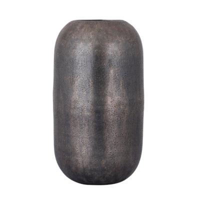 PTMD vaas yourne m aluminium grijs 30 cm | 8 stuks