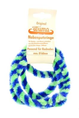 Wüma naafreinigingsring hub cleaning ring blue/neon
