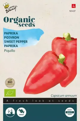 Biologische Paprika Piquillo