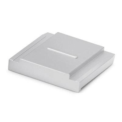 Leica 19655 Hotshoe cover, aluminium, zilver geanodiseerde afwerking