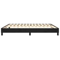 Boxspringframe fluweel zwart 180x200 cm - thumbnail