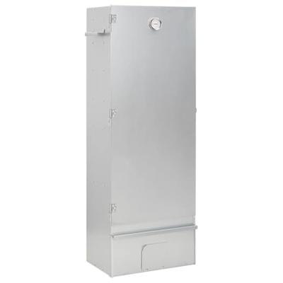 VidaXL Bbq-rookoven met tafel gegalvaniseerd staal VidaXL Bbq-rookoven met tafel gegalvaniseerd staal