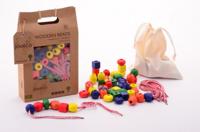 Jouéco houten rijgkralen - thumbnail