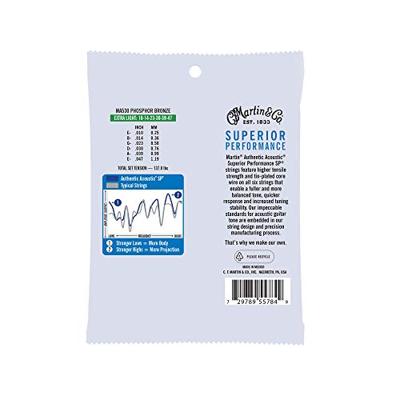 Martin Strings MA530 Authentic Acoustic SP Phosphor Bronze