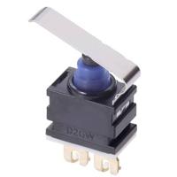Omron D2GW-AL6R3F Microschakelaar 13.5 V/DC 0.01 A 1x uit/(aan) 1 stuk(s) Tray - thumbnail