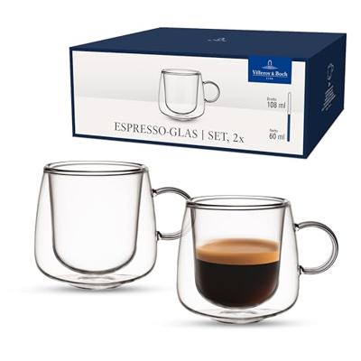 Villeroy & Boch Artesano Hot&Cold Beverages Espresso glas dubbelwandig 2 stuks