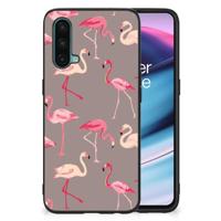OnePlus Nord CE 5G Dierenprint Telefoonhoesje Flamingo - thumbnail