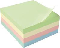 Q-CONNECT Quick Notes, ft 76 x 76 mm, 400 vel, geassorteerde kleuren - thumbnail