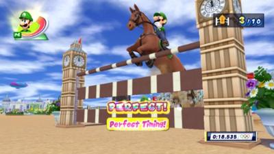 Mario and Sonic op de Olympische Spelen Londen 2012