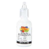 Scribbles • 3d textielverf glanzend 29,5ml wit - thumbnail