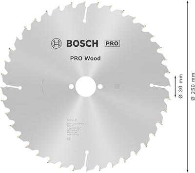 Bosch Accessories Optiline 2608640670 Hardmetaal-cirkelzaagblad 250 x 30 x 3.2 mm Aantal tanden: 40 1 stuk(s) Bosch Accessories Optiline 2608640670 Hardmetaal-cirkelzaagblad 250 x 30 x 3.2 mm Aantal tanden: 40 1 stuk(s)