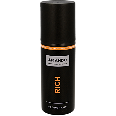 Amando Deodorant spray rich 150 Milliliter