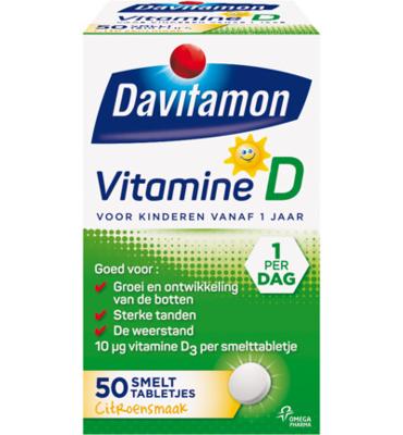 Davitamon Vitamine D Kind Smelttabletten Davitamon Vitamine D Kind Smelttabletten
