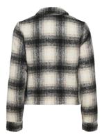 ONLY geruite shacket winter grijs - thumbnail