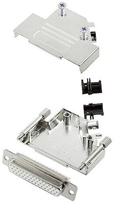 encitech D45ZK25-HDS44-W-K 6355-8013-13 D-sub female connectorset 45 ° Aantal polen: 44 Soldeerkelk 1 stuk(s)