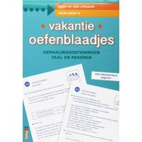 Deltas Vakantie oefenblaadjes "naar groep 8" - thumbnail