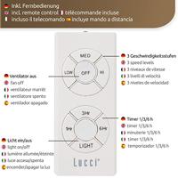 Beacon Plafondventilator met lampAria Led Ø 122cm wit IP55 - 212994 - thumbnail