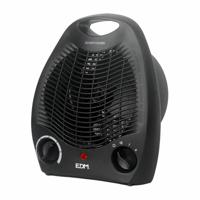 Enzo Ventilatorkachel | Thermostaat | Zwart | 2000W - 8676013 - thumbnail