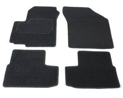 Automatten op maat - zwart stof - Opel Agila vanaf 2008