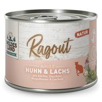 Ragout Chicken & Zalm met Karren, Courgette, Marigold & Zalmolie, 180 g - thumbnail